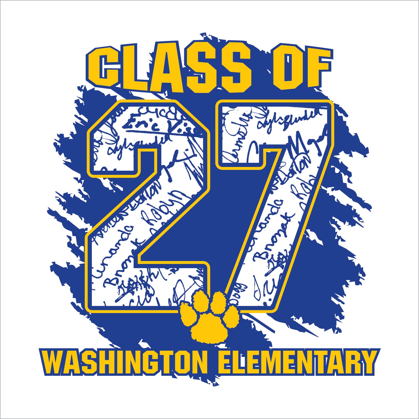 Class of 2027 Signature Design Template 01