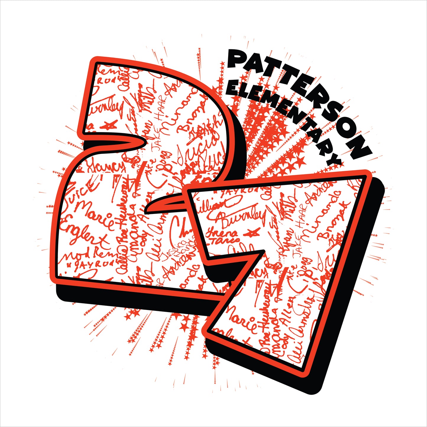 Class of 2027 Signature Design Template 16