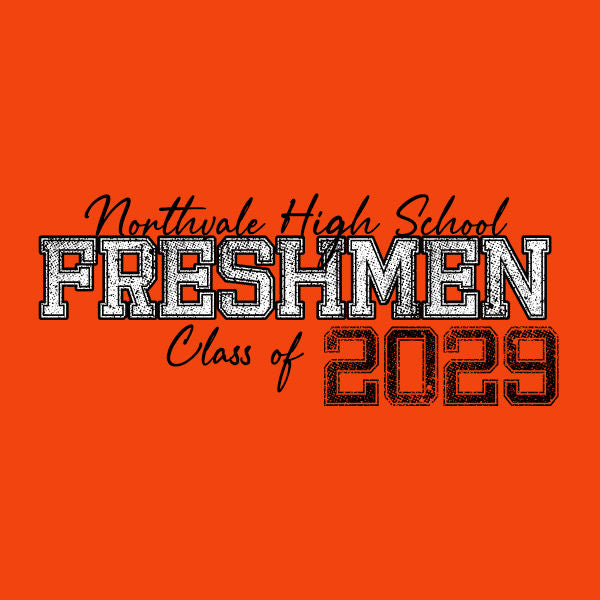 Freshman Class Shirt Design Template 09