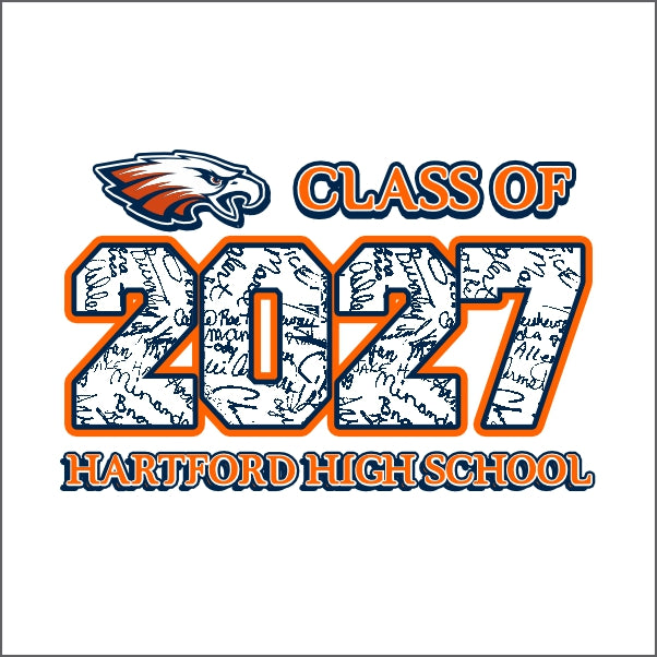 Senior Class of 2027 Shirt Design Template 20