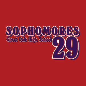 Sophomore Class Shirt Design Template 09