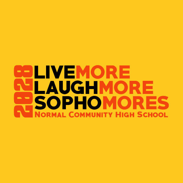 Sophomore Class Shirt Design Template 07