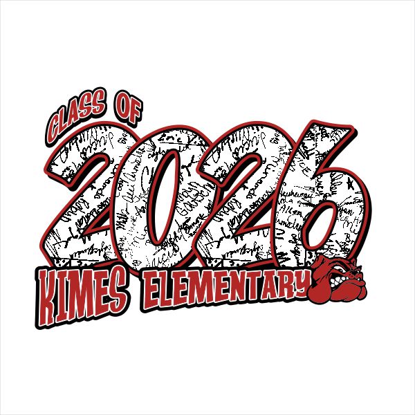 Class of 2026 class shirt design template with bold lettering and customizable school name