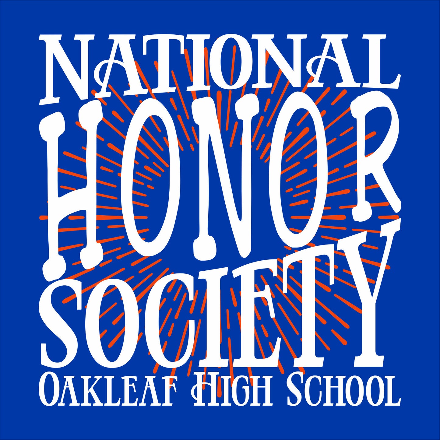 Honor Society Shirt Design Template 08