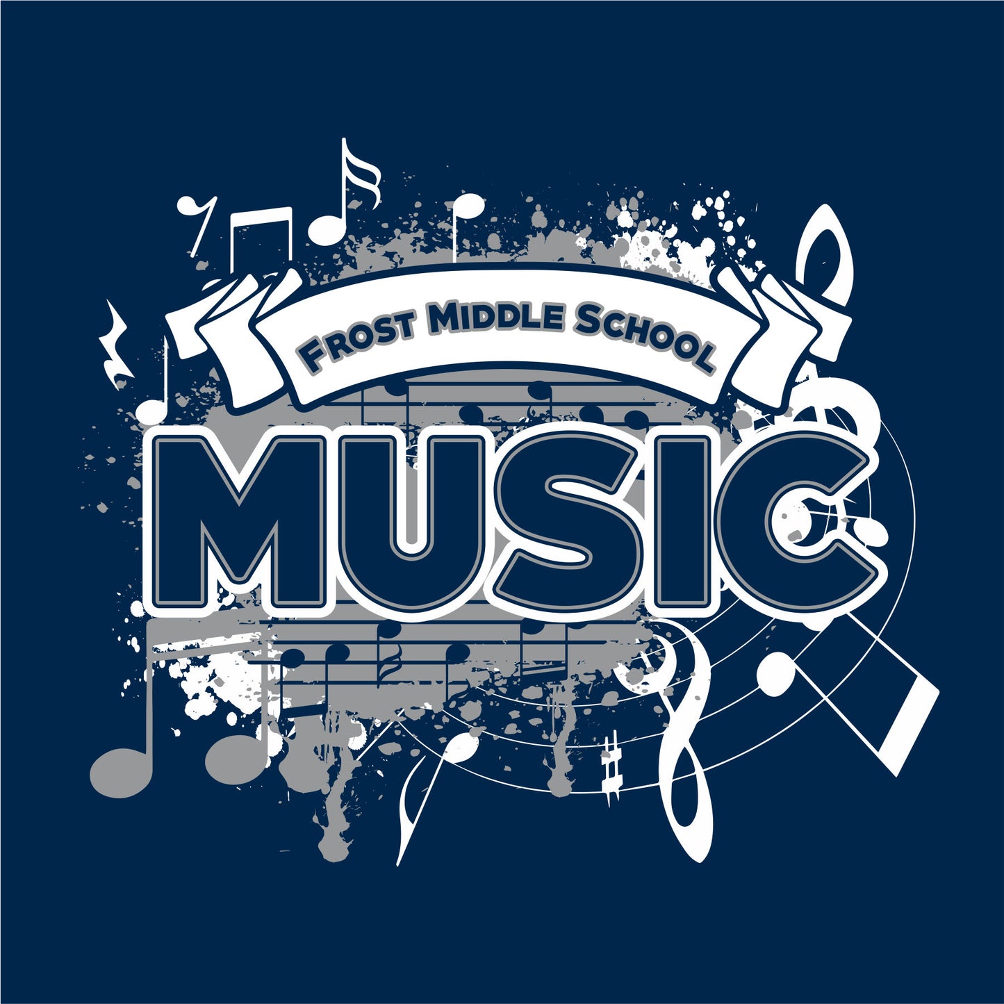 Music Club Shirt Design Template 04