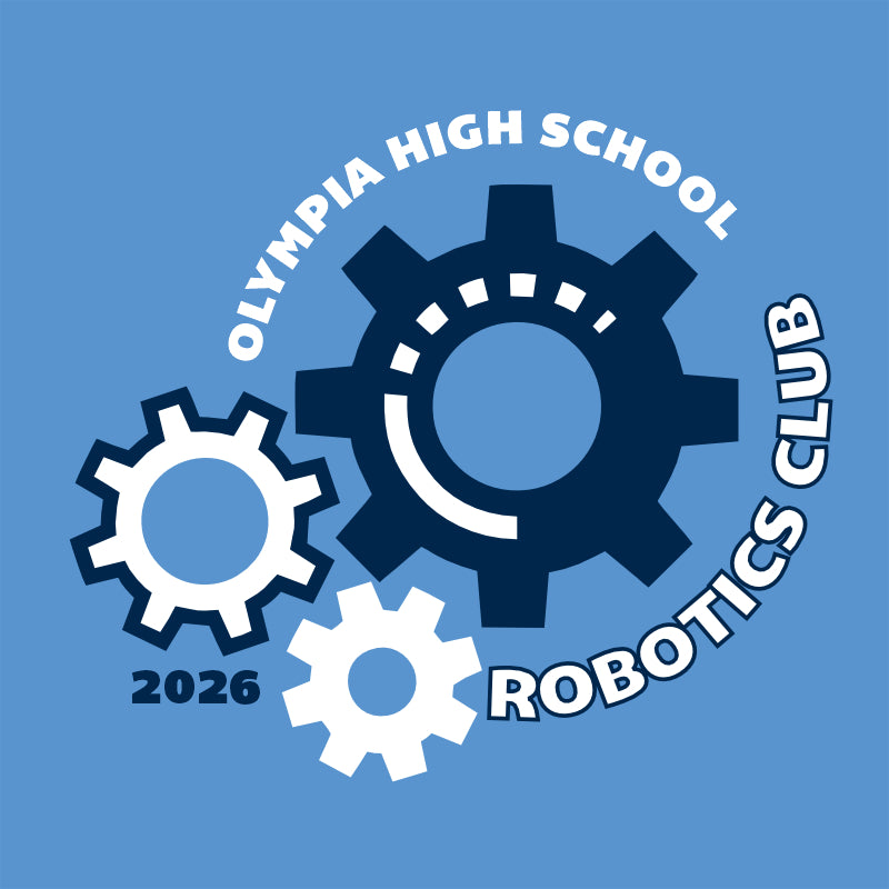 Robotics Club Shirt Design Template 01