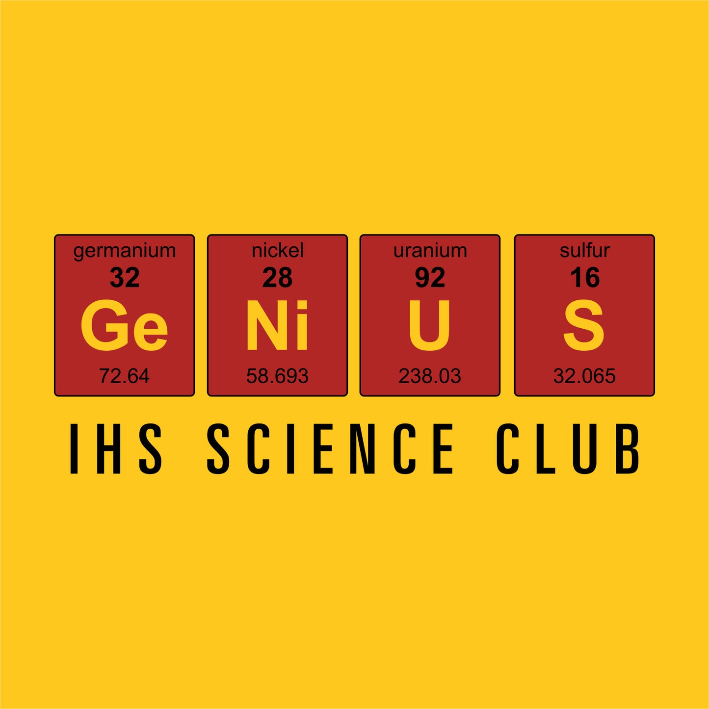 Science Club Shirt Design Template 03
