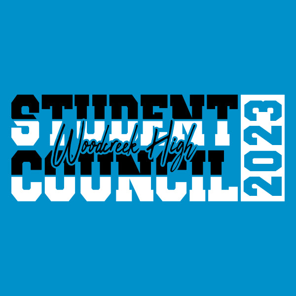 Student Council Shirt Design Template 04