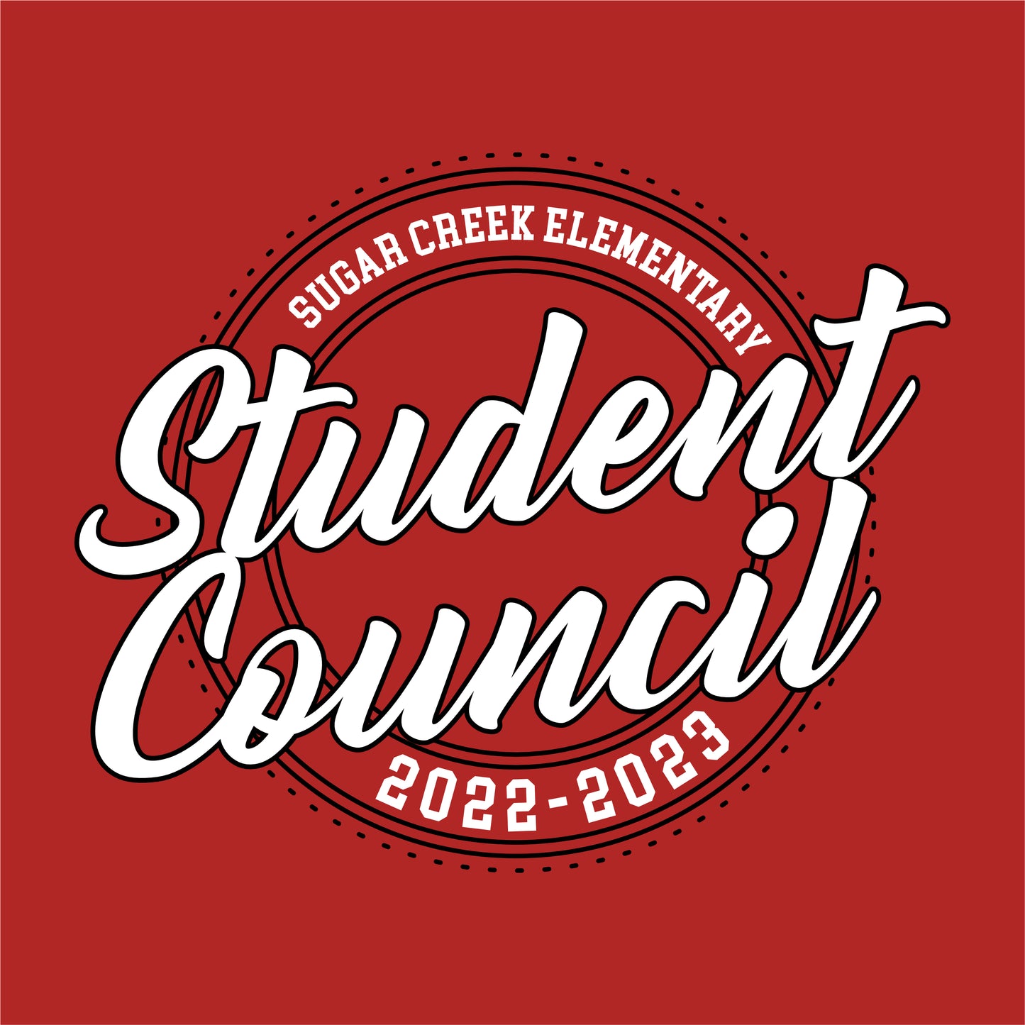 Student Council Shirt Design Template 06