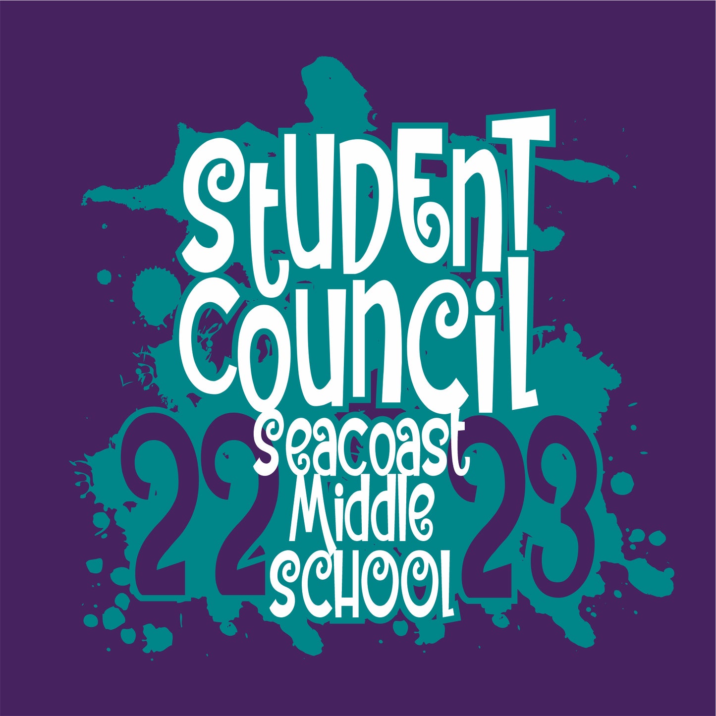 Student Council Shirt Design Template 08