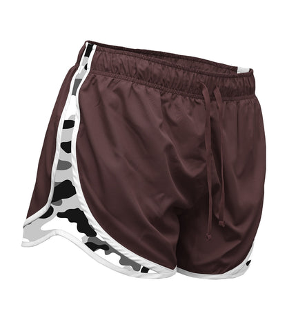 Ladies/Girls Camo Running Shorts