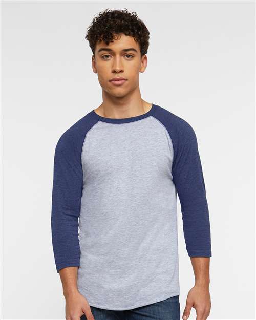 Baseball Fine Jersey 3/4 Sleeve Tee