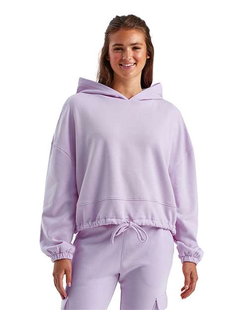 Ladies/Girls Cropped Maria Hooded Sweatshirt