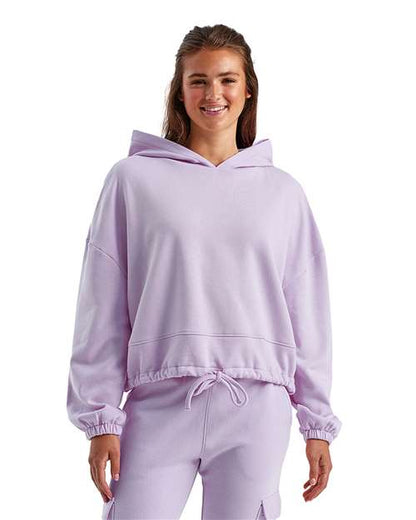 Ladies/Girls Cropped Maria Hooded Sweatshirt