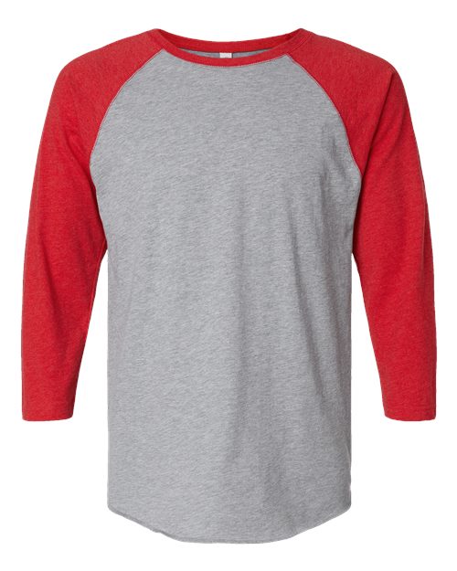 Baseball Fine Jersey 3/4 Sleeve Tee