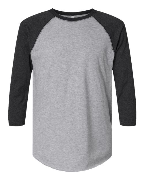 Baseball Fine Jersey 3/4 Sleeve Tee