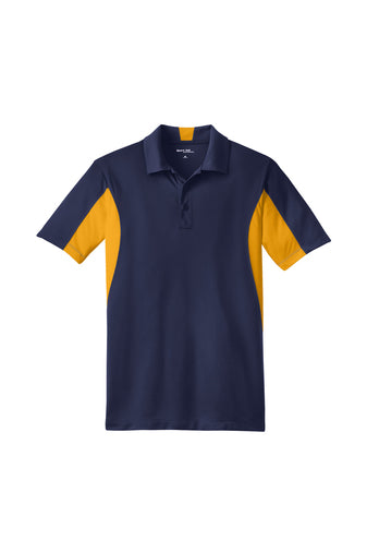 Performance Side Blocked Polo