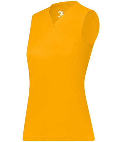 Girls/Ladies Performance Sleeveless V-Neck T