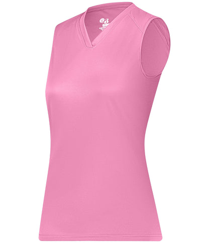 Girls/Ladies Performance Sleeveless V-Neck T