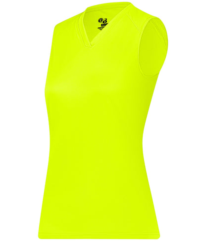Girls/Ladies Performance Sleeveless V-Neck T