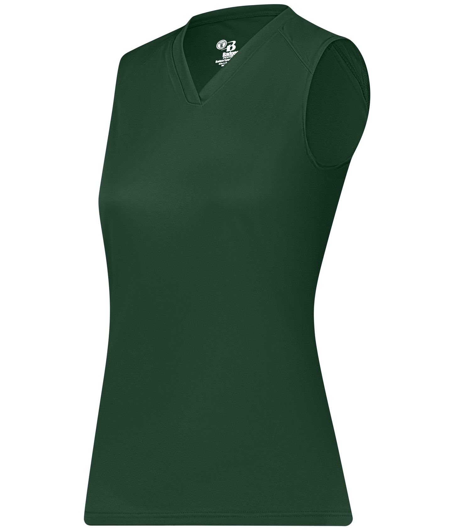Girls/Ladies Performance Sleeveless V-Neck T