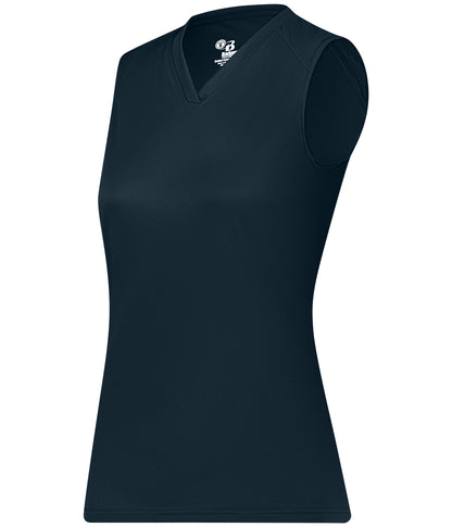 Girls/Ladies Performance Sleeveless V-Neck T