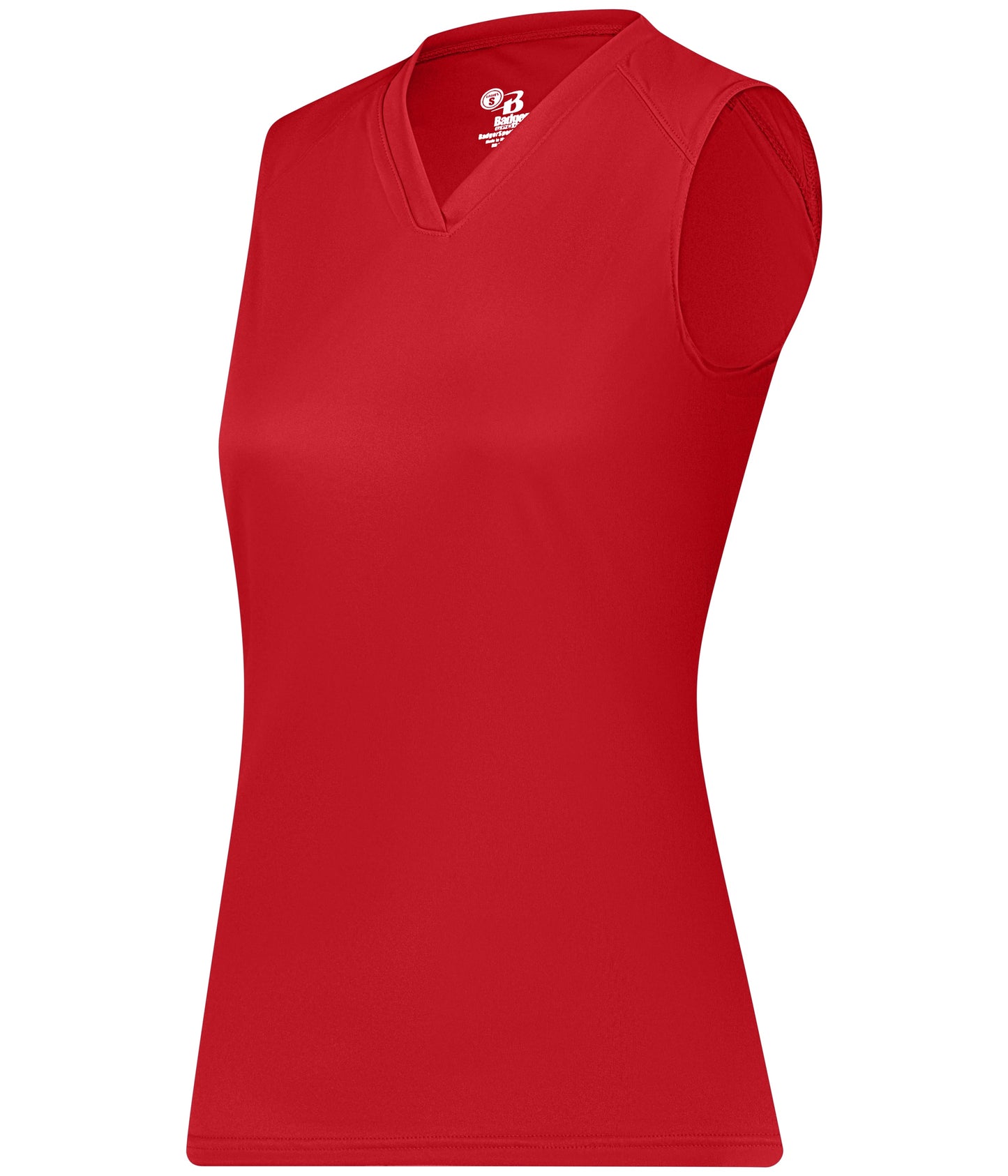 Girls/Ladies Performance Sleeveless V-Neck T