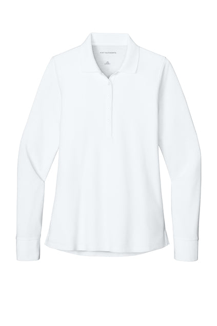 Ladies Wearever Signature Pique Long Sleeve Polo