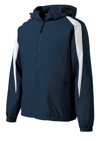 Fleece Lined Colorblock Jacket