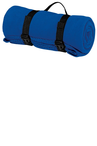 Fleece Blanket with straps (8481172521237)