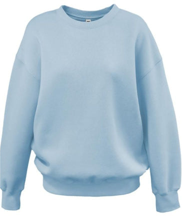 Ladies Oversized Crewneck