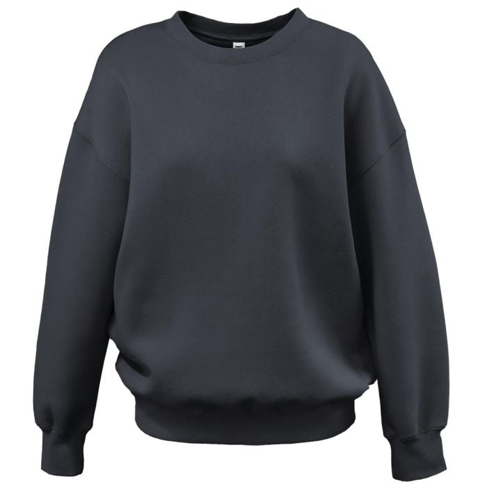 Ladies Oversized Crewneck