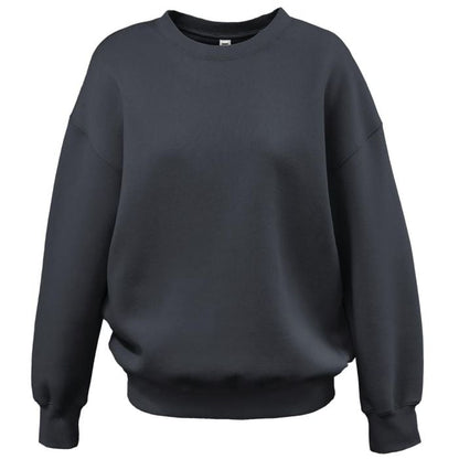 Ladies Oversized Crewneck
