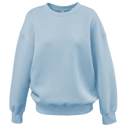 Ladies Oversized Crewneck