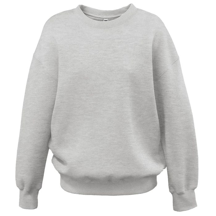 Ladies Oversized Crewneck