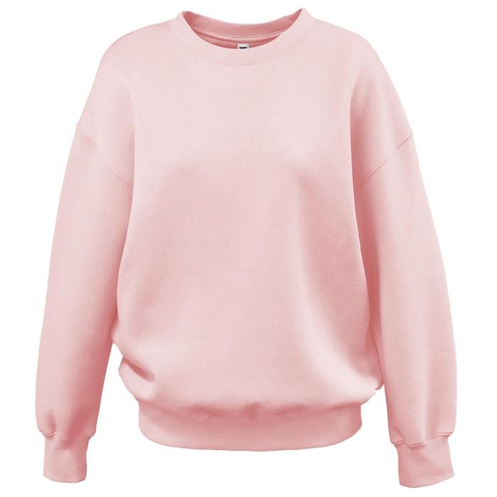 Ladies Oversized Crewneck