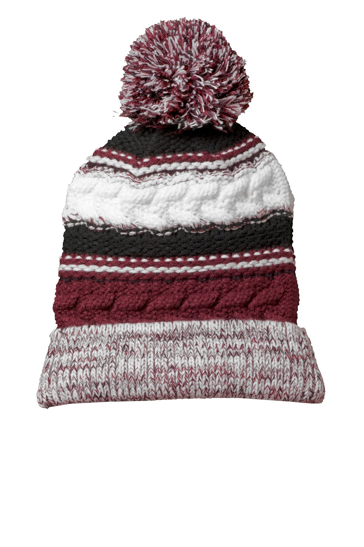 Chunky Pom Pom Team Beanie