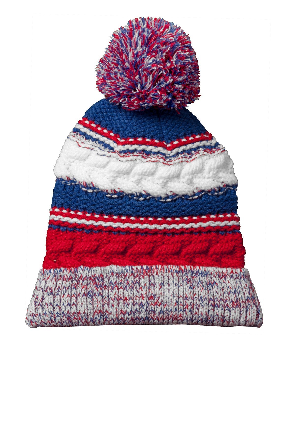 Chunky Pom Pom Team Beanie