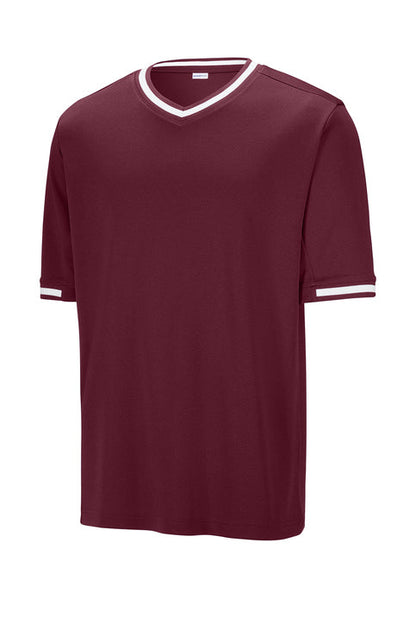 V-Neck Mesh Baseball Jersey