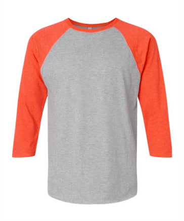 Baseball Fine Jersey 3/4 Sleeve Tee