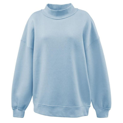 Girls/Ladies Soft Sponge Juliet Mockneck Sweatshirt