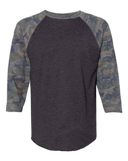 Baseball Fine Jersey 3/4 Sleeve Tee