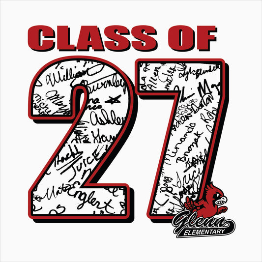 Class of 2027 Signature Design Template 05