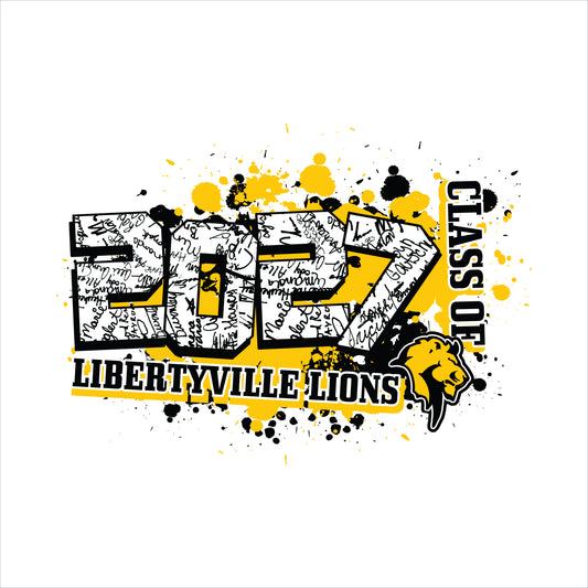 Class of 2027 Signature Design Template 09