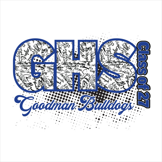 Class of 2027 Signature Design Template 15