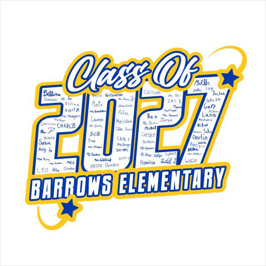 Class of 2027 Signature Design Template 18