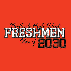 Freshman Class Shirt Design Template 07