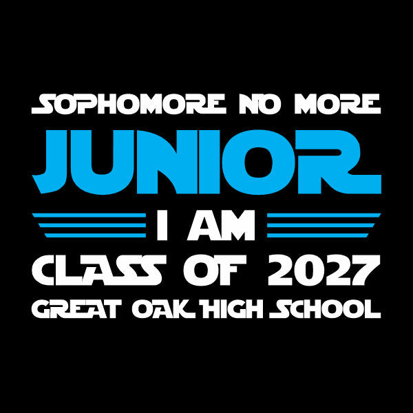 Junior Class Shirt Design Template 09