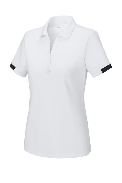 Ladies Club Colorblock Polo