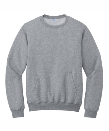 Basic Crewneck Pocket Sweatshirt